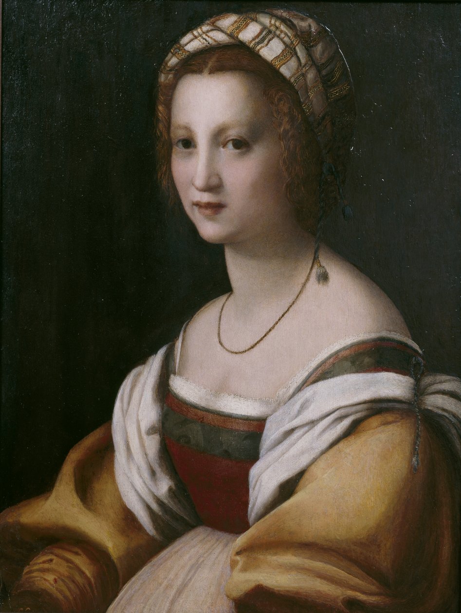 Portret kobiety autorstwa Andrea del Sarto