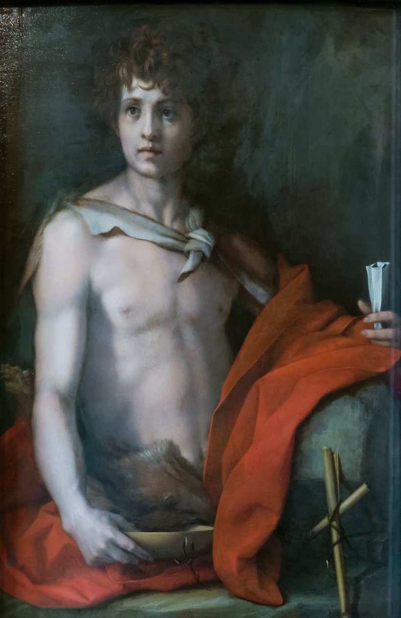 św Jana Chrzciciela autorstwa Andrea del Sarto