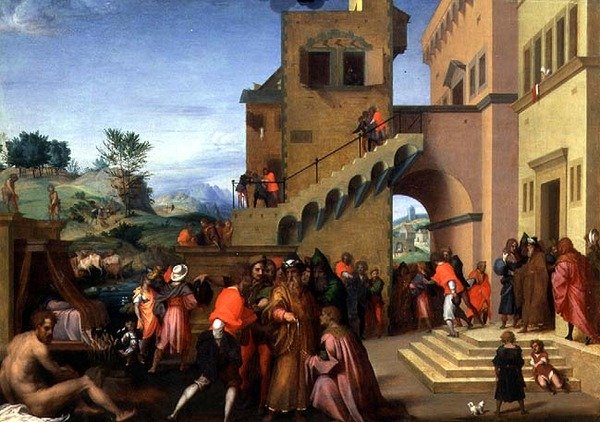 Жозефполигийн амьдрал autorstwa Andrea del Sarto