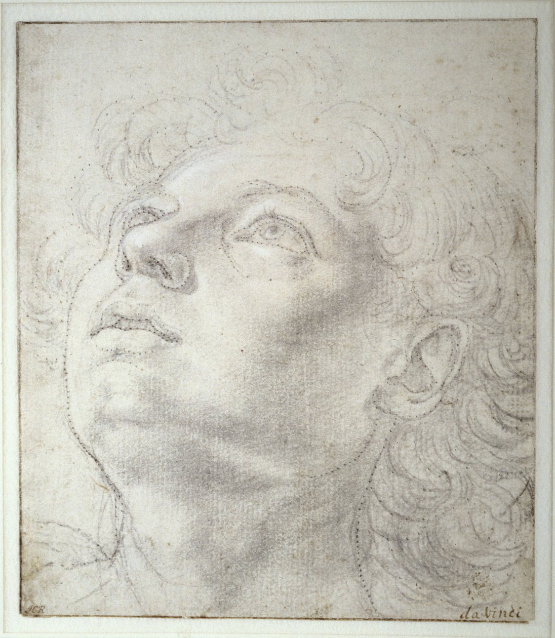 Głowa anioła autorstwa Andrea del Verrocchio