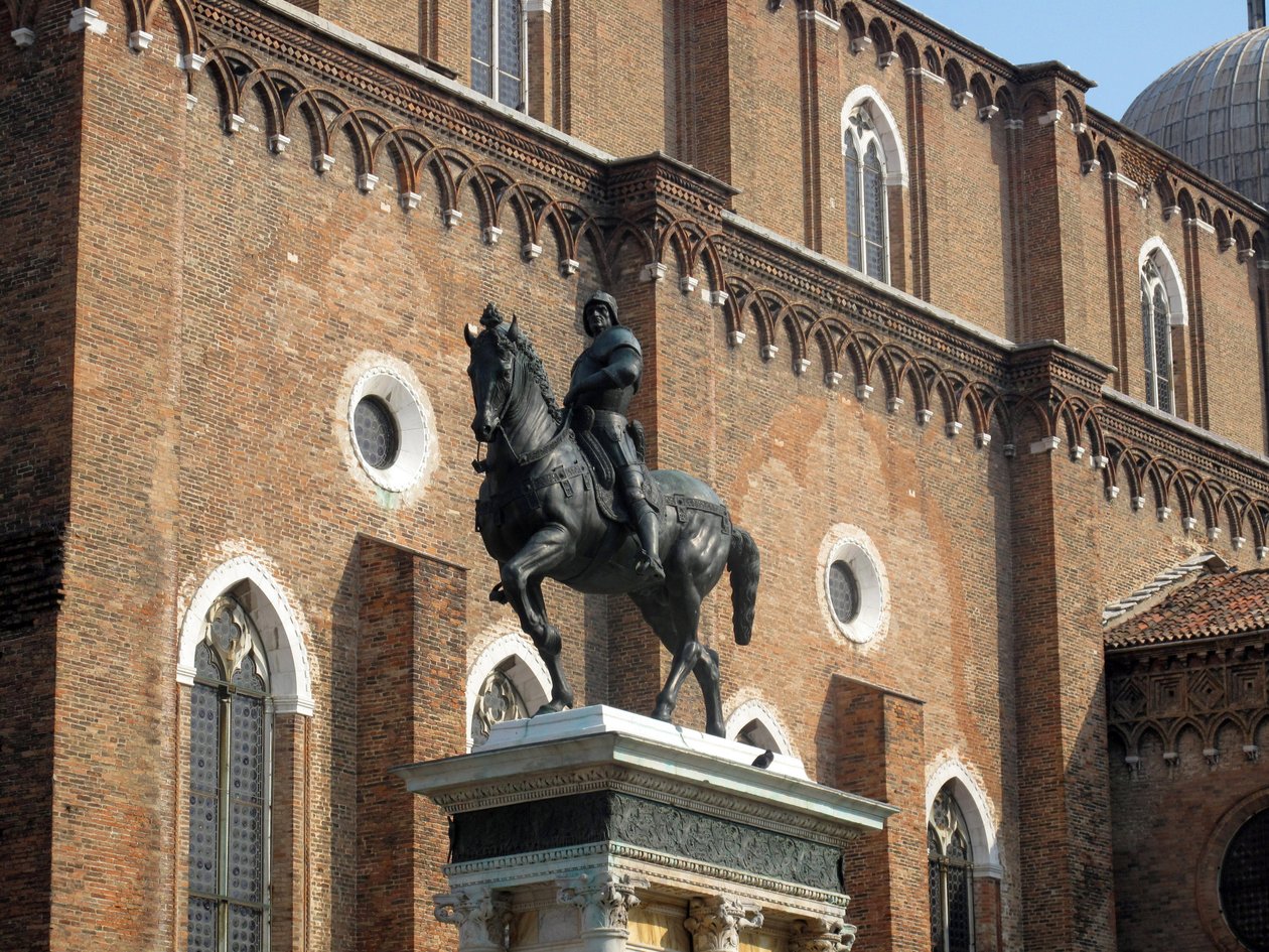 Pomnik konny Condottiere Colleoni autorstwa Andrea del Verrocchio autorstwa Andrea del Verrocchio