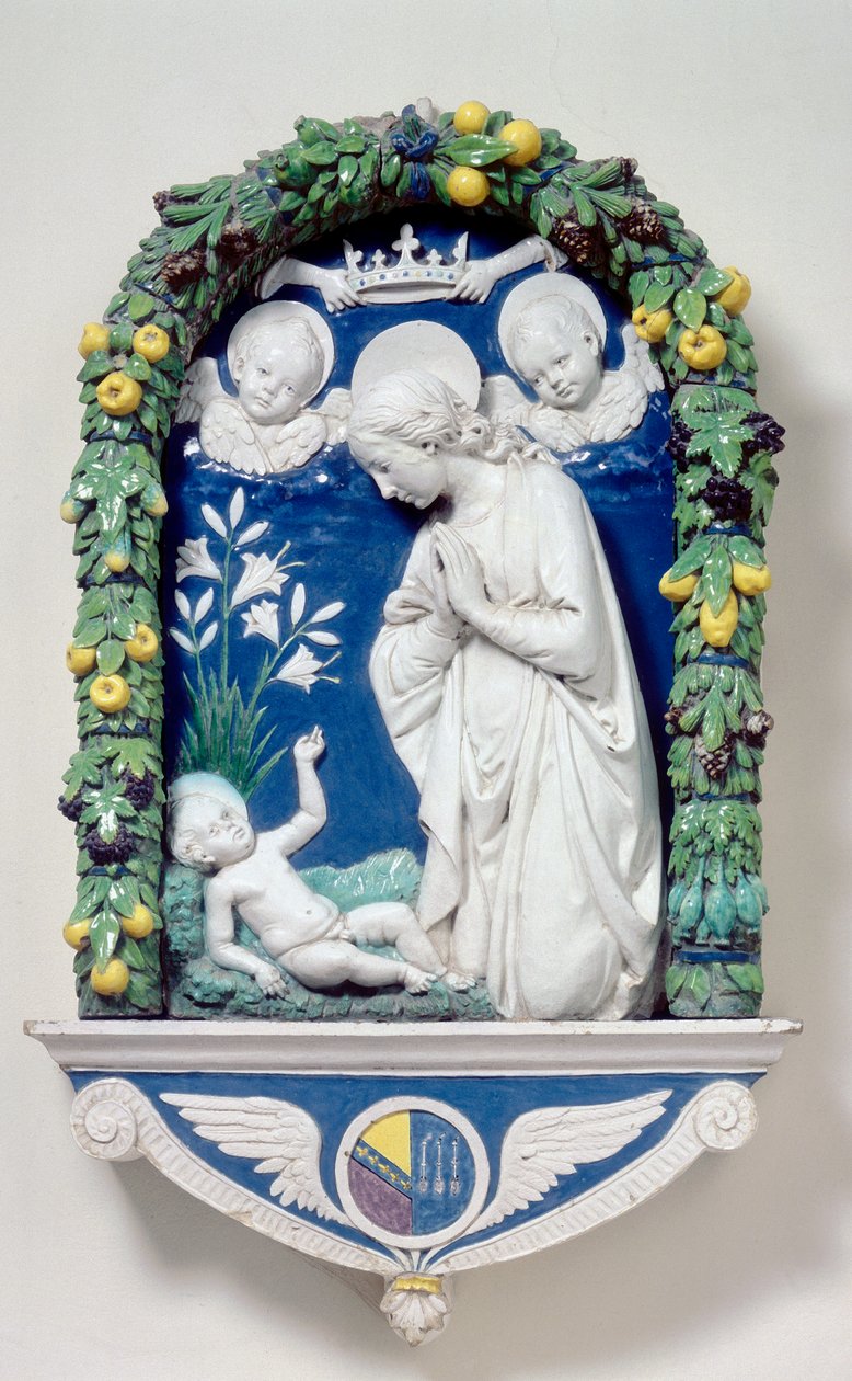 Madonna z Lilii autorstwa Andrea Della Robbia