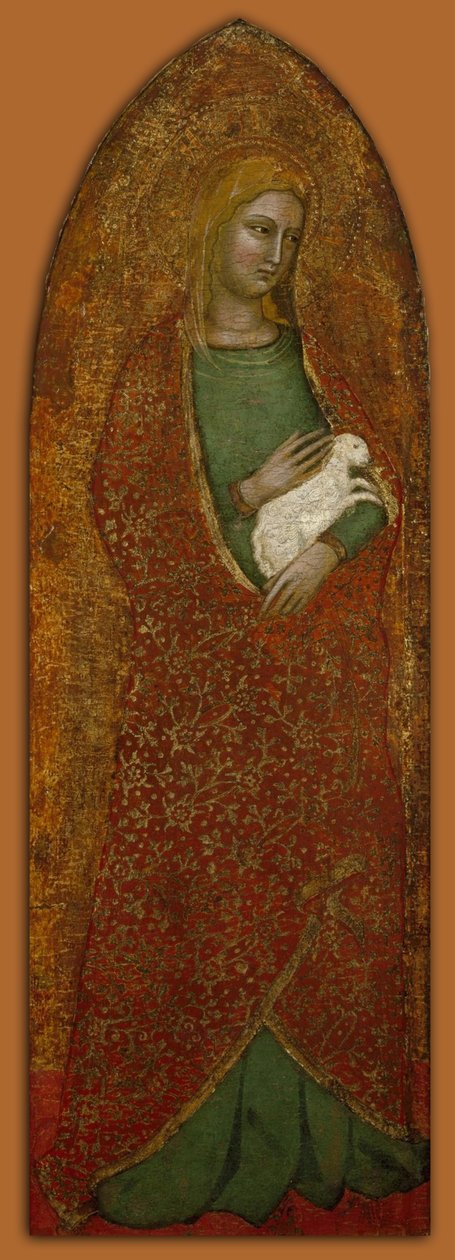 Św. Agnieszka autorstwa Andrea di Bonaiuto