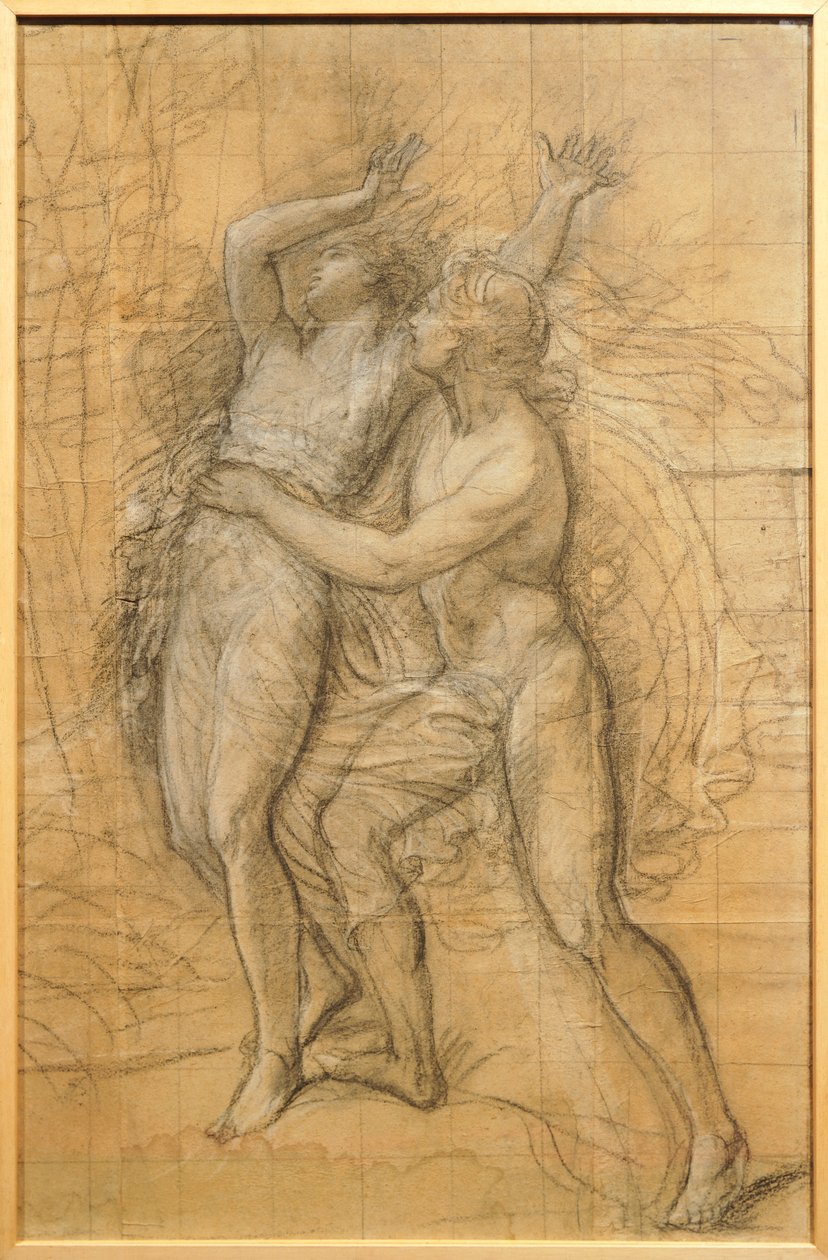 Apollo i Daphne – Andrea Appiani (1754-1817), rysunek autorstwa Andrea the Elder Appiani