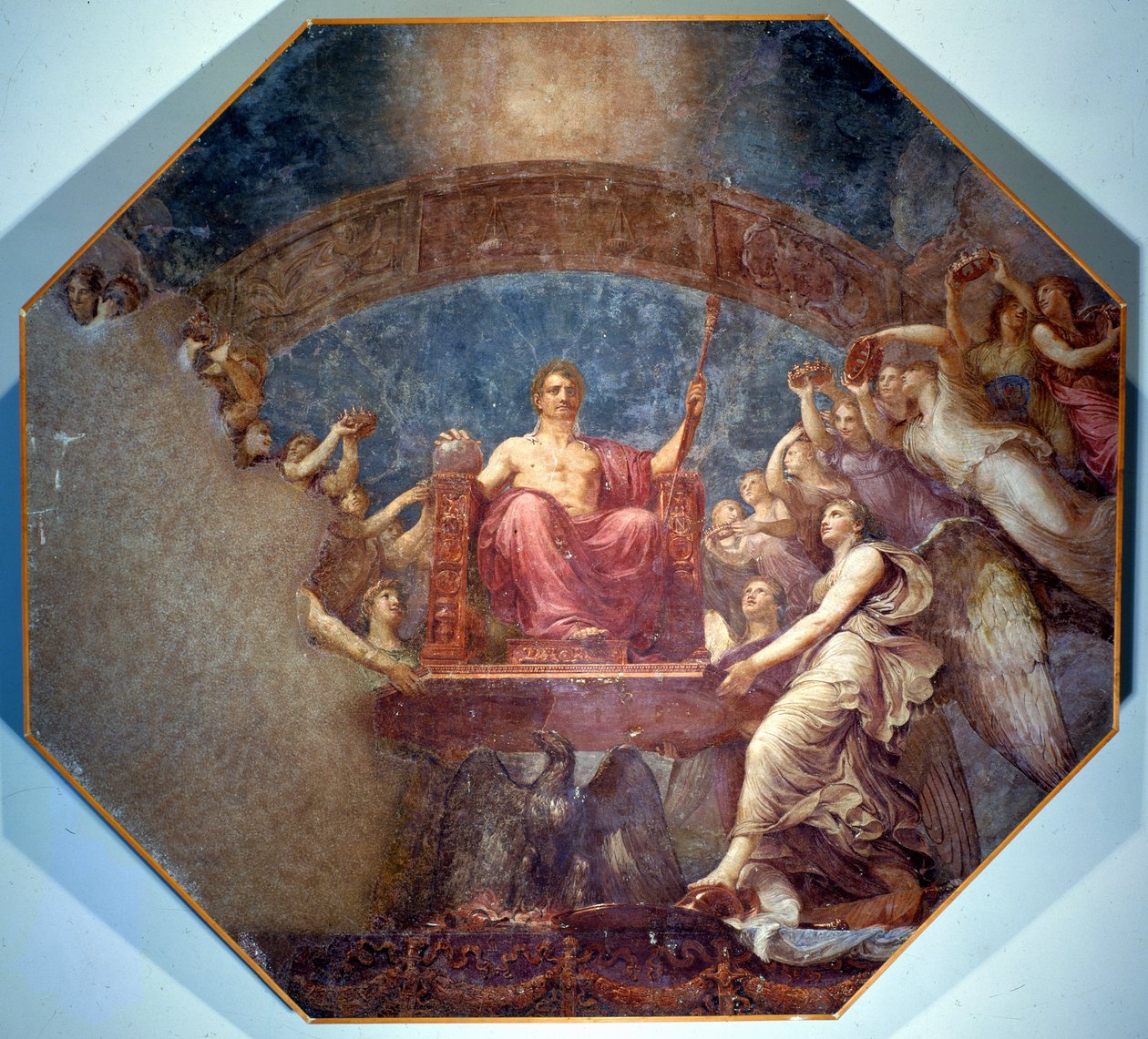 Apoteoza Napoleona, Villa Carlotta, Tremezzo autorstwa Andrea the Elder Appiani