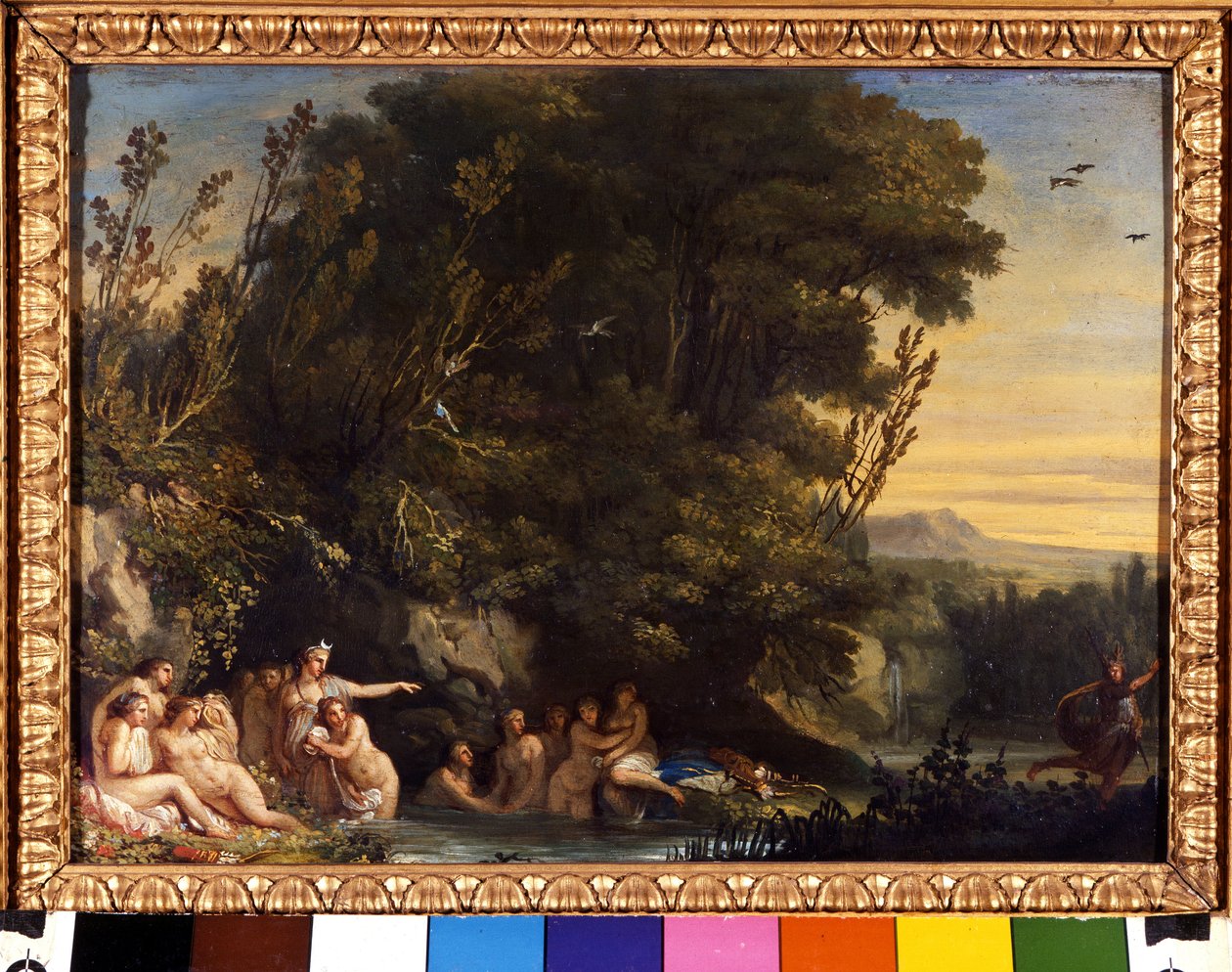 Diane i Acteon. Obraz Andrei Appiani (1754-1817) Mediolan autorstwa Andrea the Elder Appiani