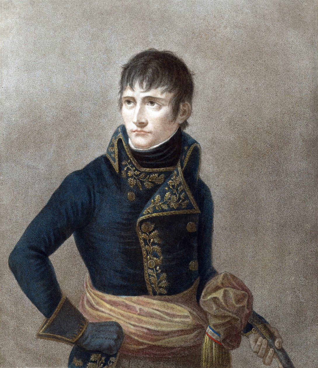 Napoleon I - Appiani, Andrea (1754-1817) - 1800 - Akwaforta, akwarela - 40,7x33 - Kolekcja prywatna autorstwa Andrea the Elder Appiani