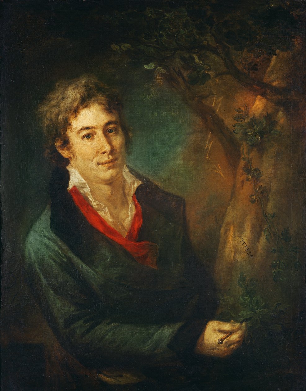Portret Ugo Foscolo autorstwa Andrea the Elder Appiani
