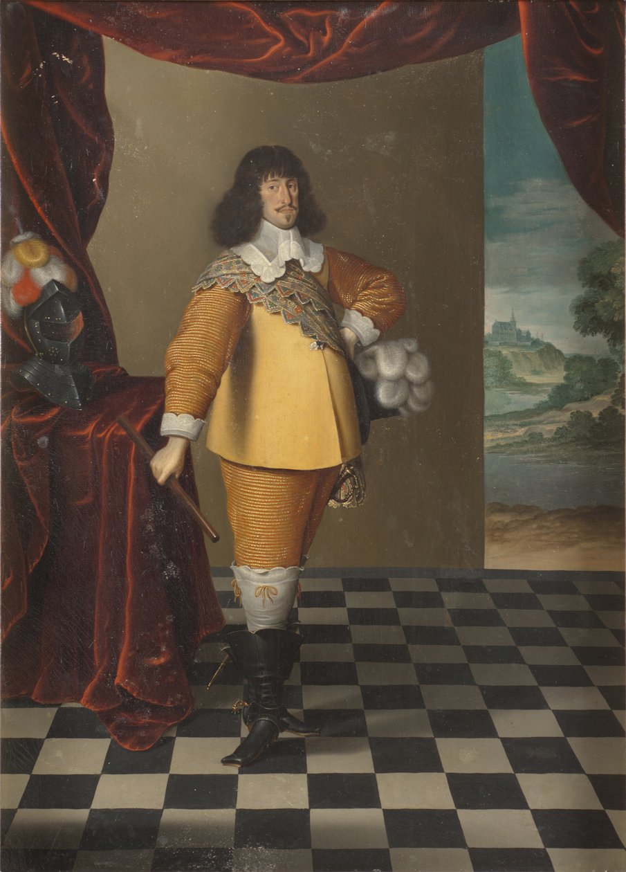 Król Fryderyk III Danii i Norwegii - Portret króla Fryderyka III Danii i Norwegii (1609-1670), autorstwa Magerstadt (Magerstaedt, Magerstetten), Andreas (czynny 1639-1651). Olej na płótnie. Wymiary : 55x38 cm. Muzeum Narodowe w Sztokholmie autorstwa Andreas (active 1639 1651) Magerstadt