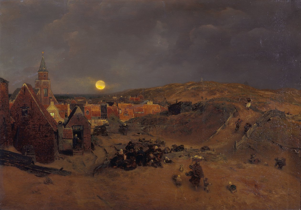Scheveningen autorstwa Andreas Achenbach