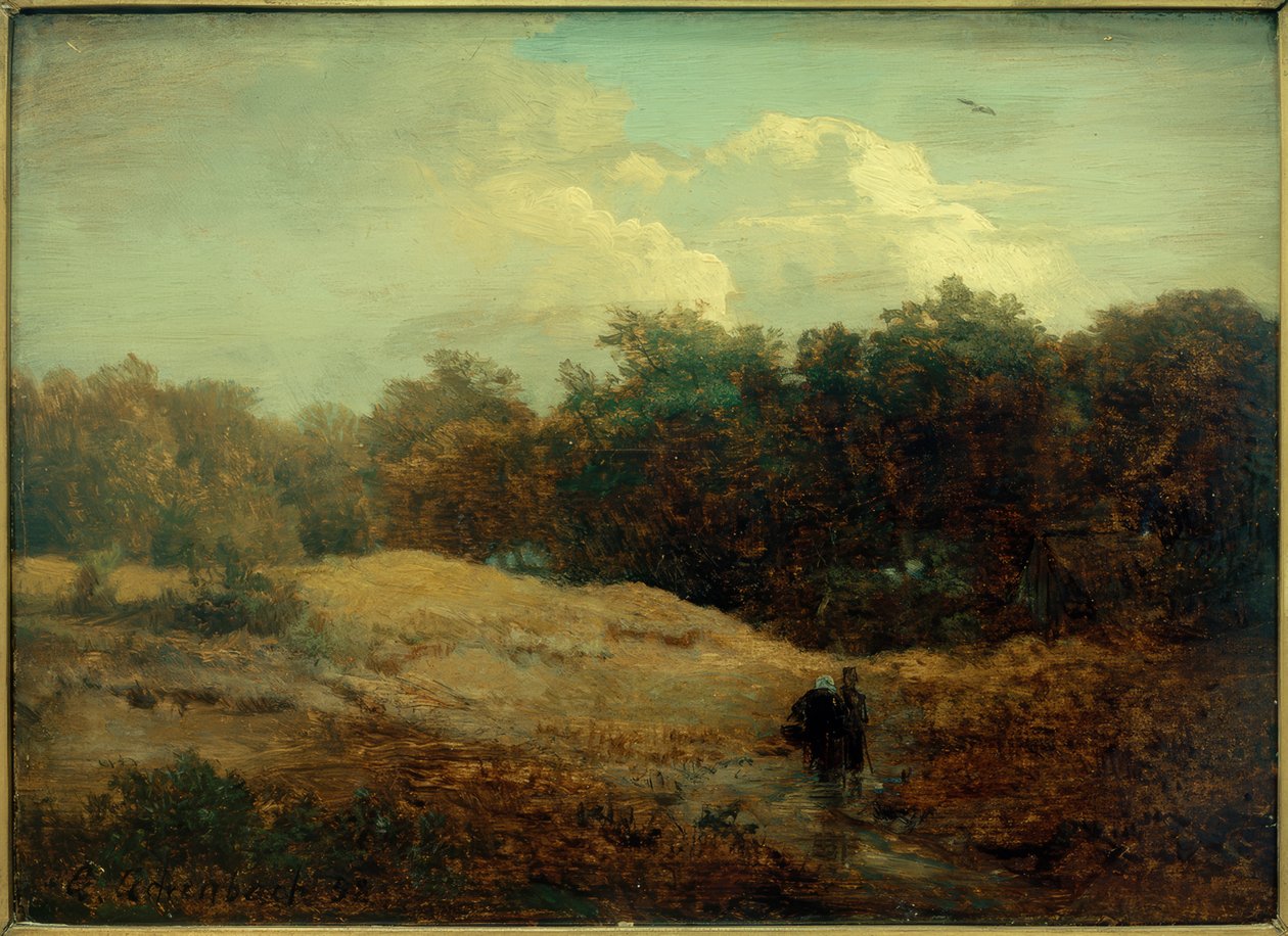 Skraj lasu autorstwa Andreas Achenbach