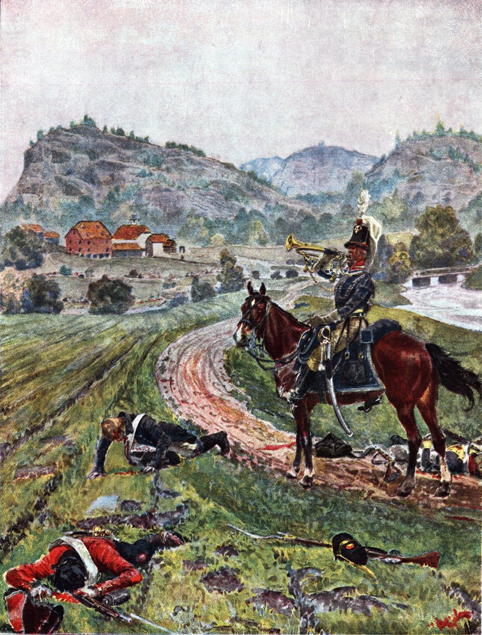 Bloch - Bitwa pod Berby 1808 autorstwa Andreas Bloch