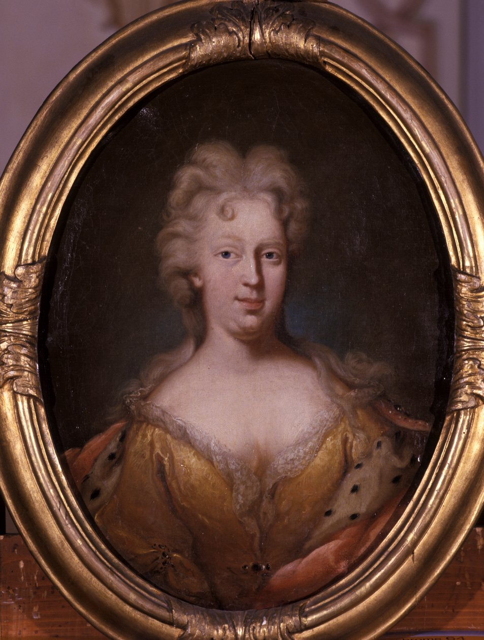 Portret Friederike Elisabeth z Saxe-Marksuhl autorstwa Andreas Eusebius Berhold