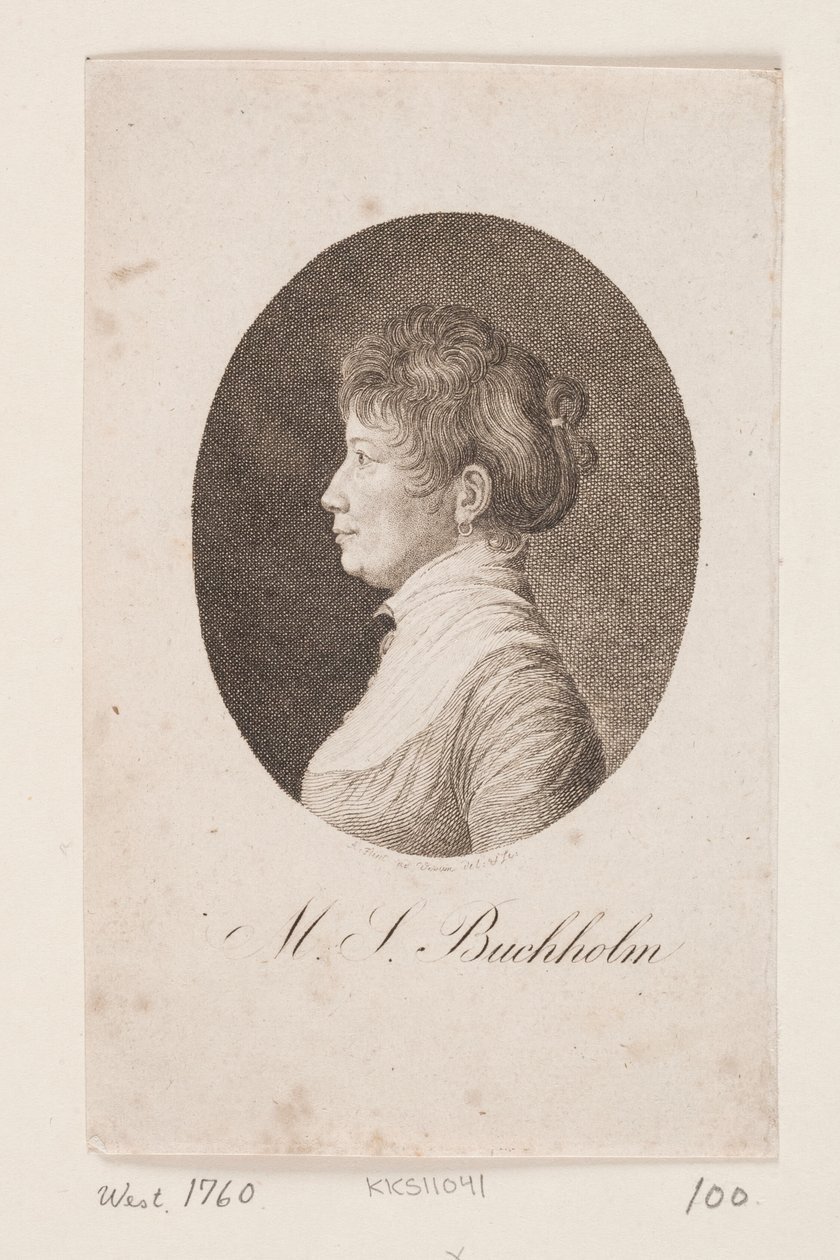 Magdalena Sophie Buchholm autorstwa Andreas Flint