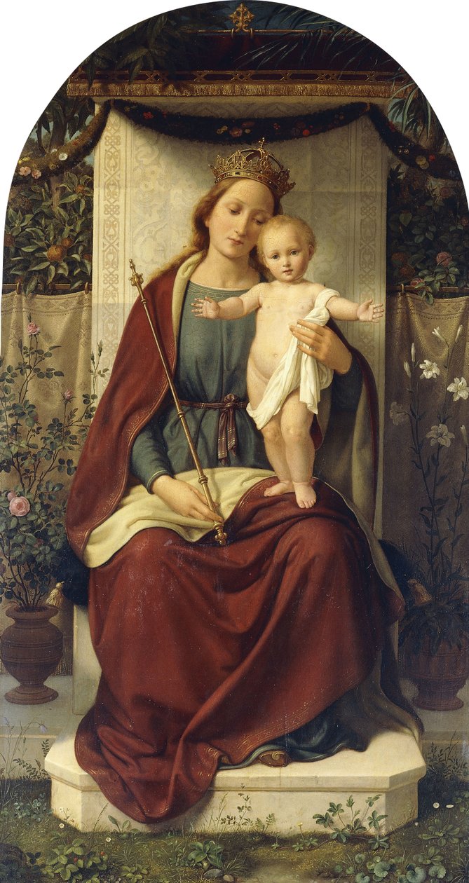 Madonna z Dzieciątkiem autorstwa Andreas Johann Jacob Müller