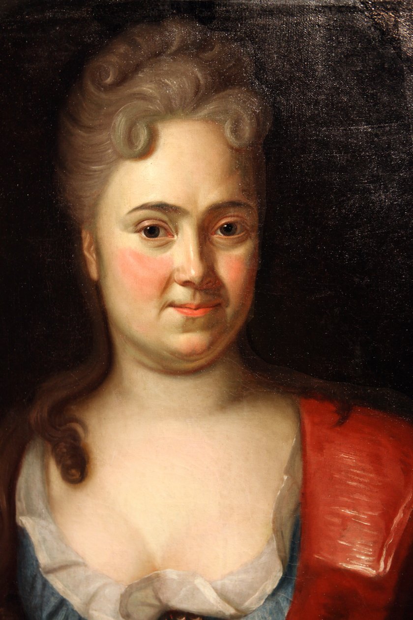 Portret cesarzowej Katarzyny I. 1684-1727, 1712 autorstwa Andreas Møller