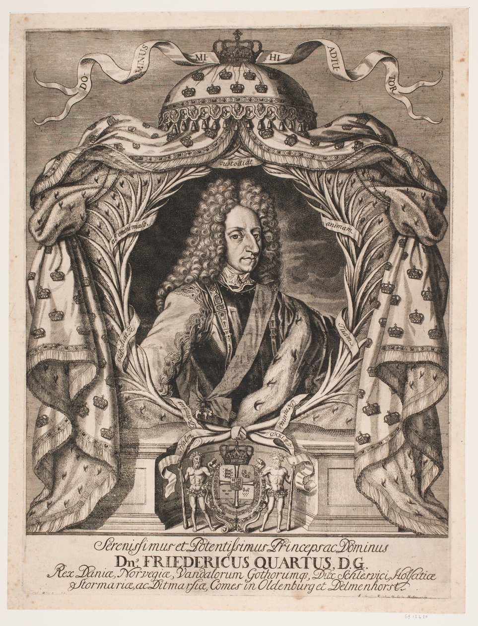 Król Fryderyk IV autorstwa Andreas Reinhardt