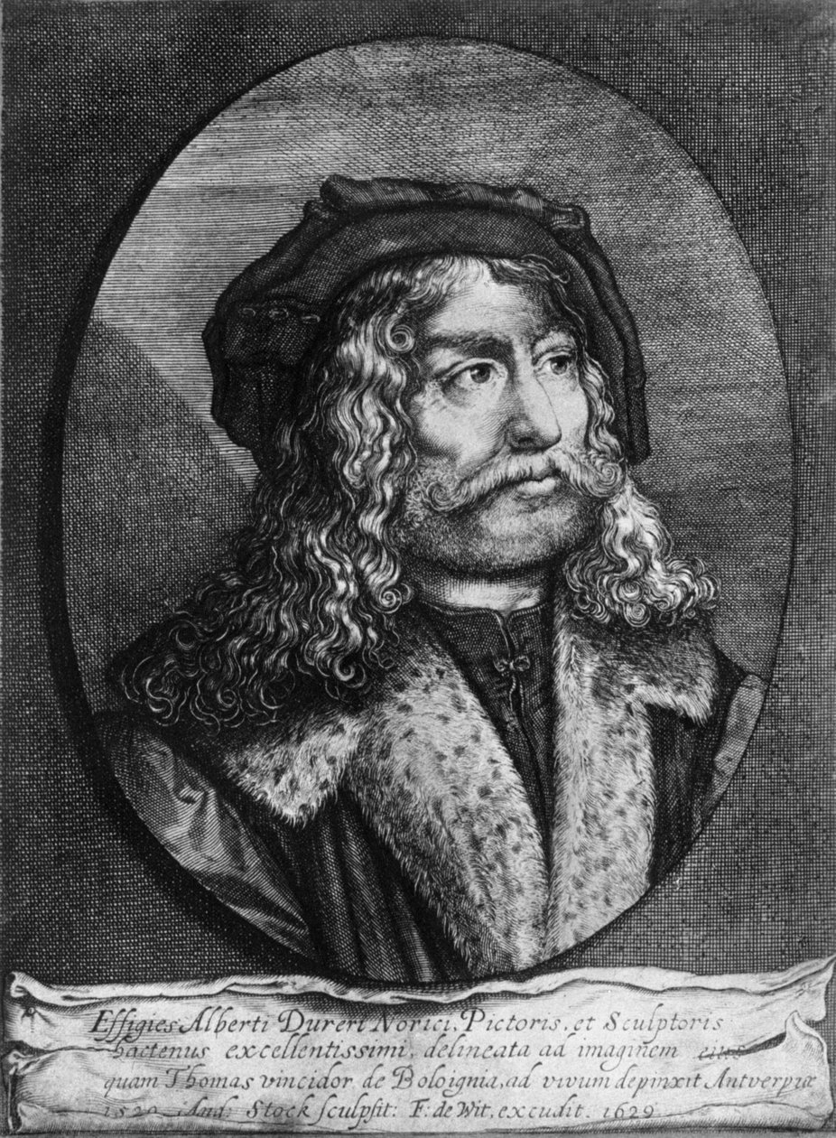 Portret Albrechta Durera, 1629, 1936 autorstwa Andreas Stock