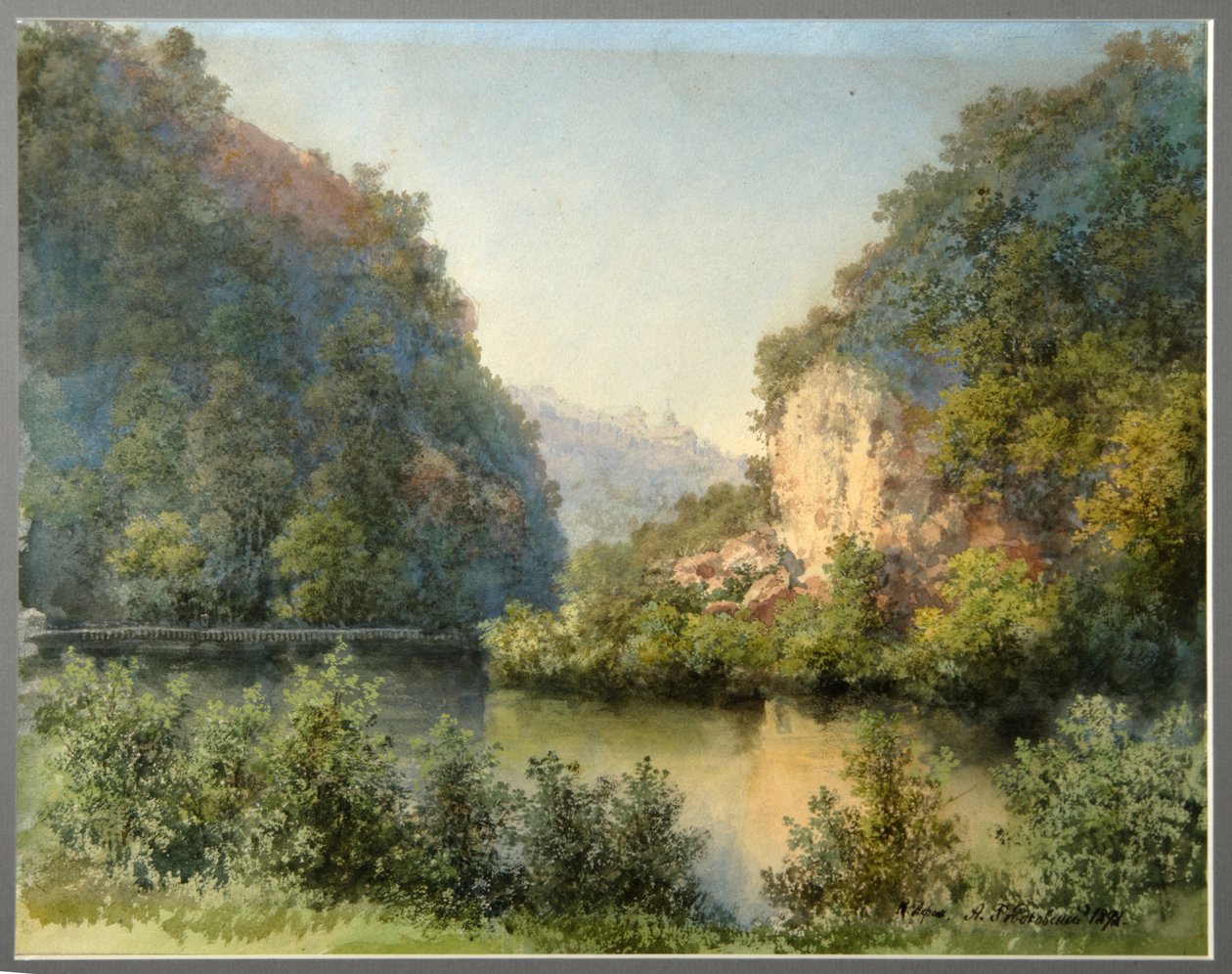 Nowy Athos, 1898 autorstwa Andrei Alexeevich Redkovsky