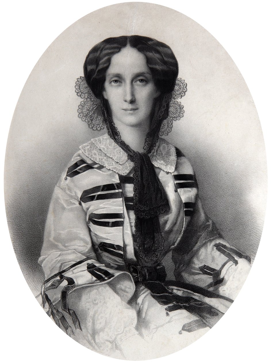Caryca Maria Aleksandrowna Rosji, 1860 autorstwa Andrei Deniere