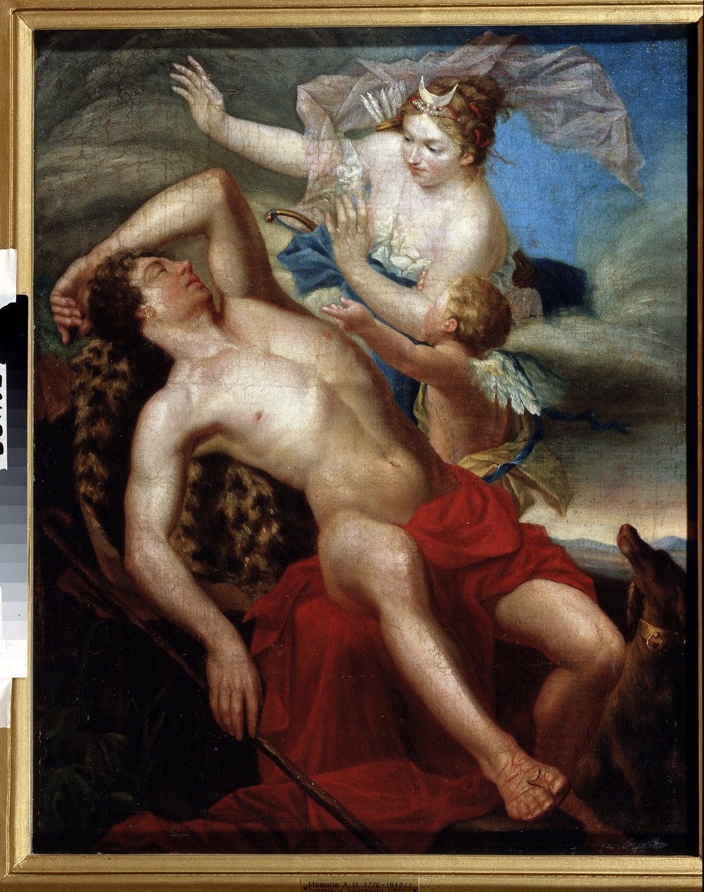 „Selene et Endymion” Peinture d