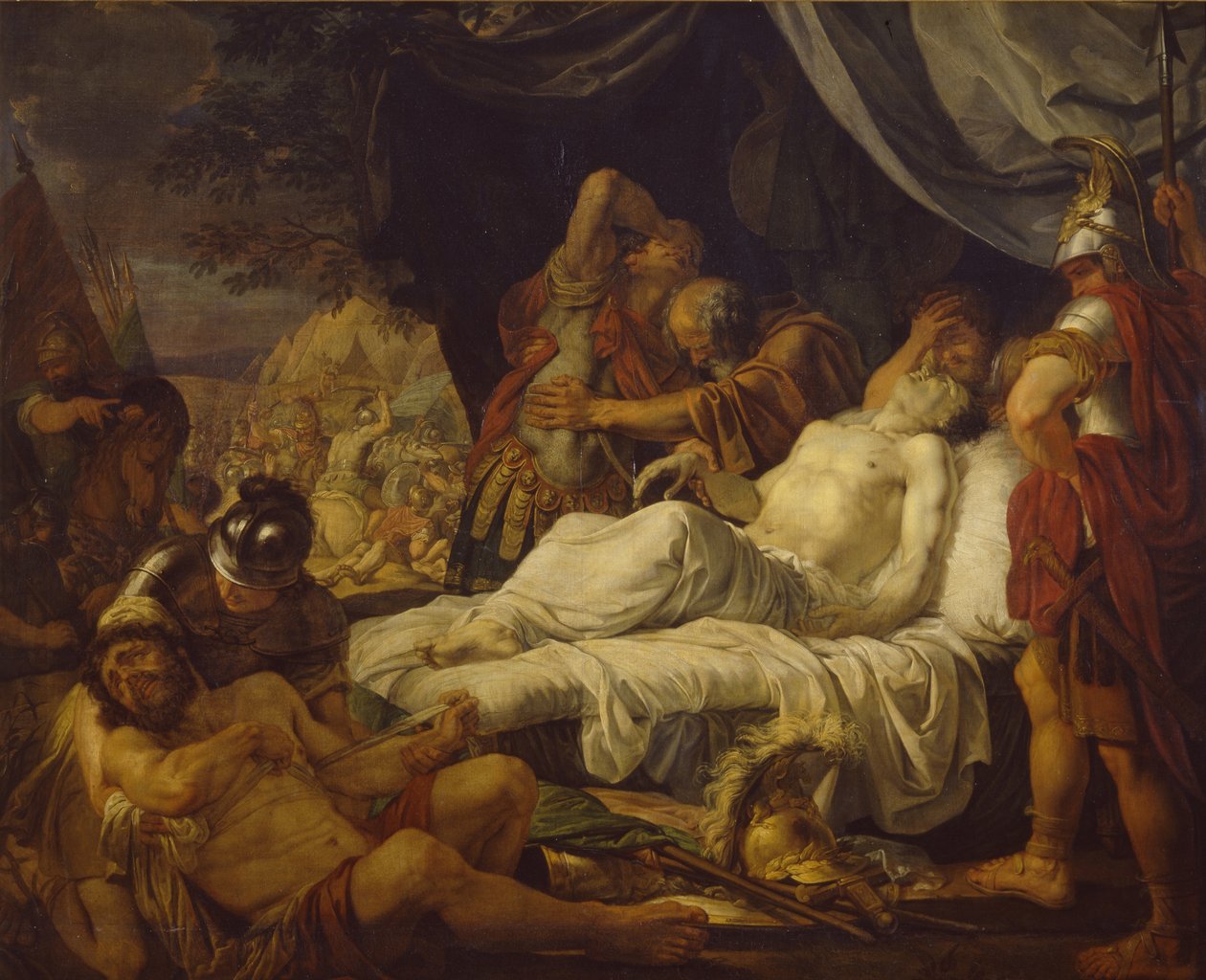 Śmierć Pelopidasa, 1806 autorstwa Andrei Ivanovich Ivanov