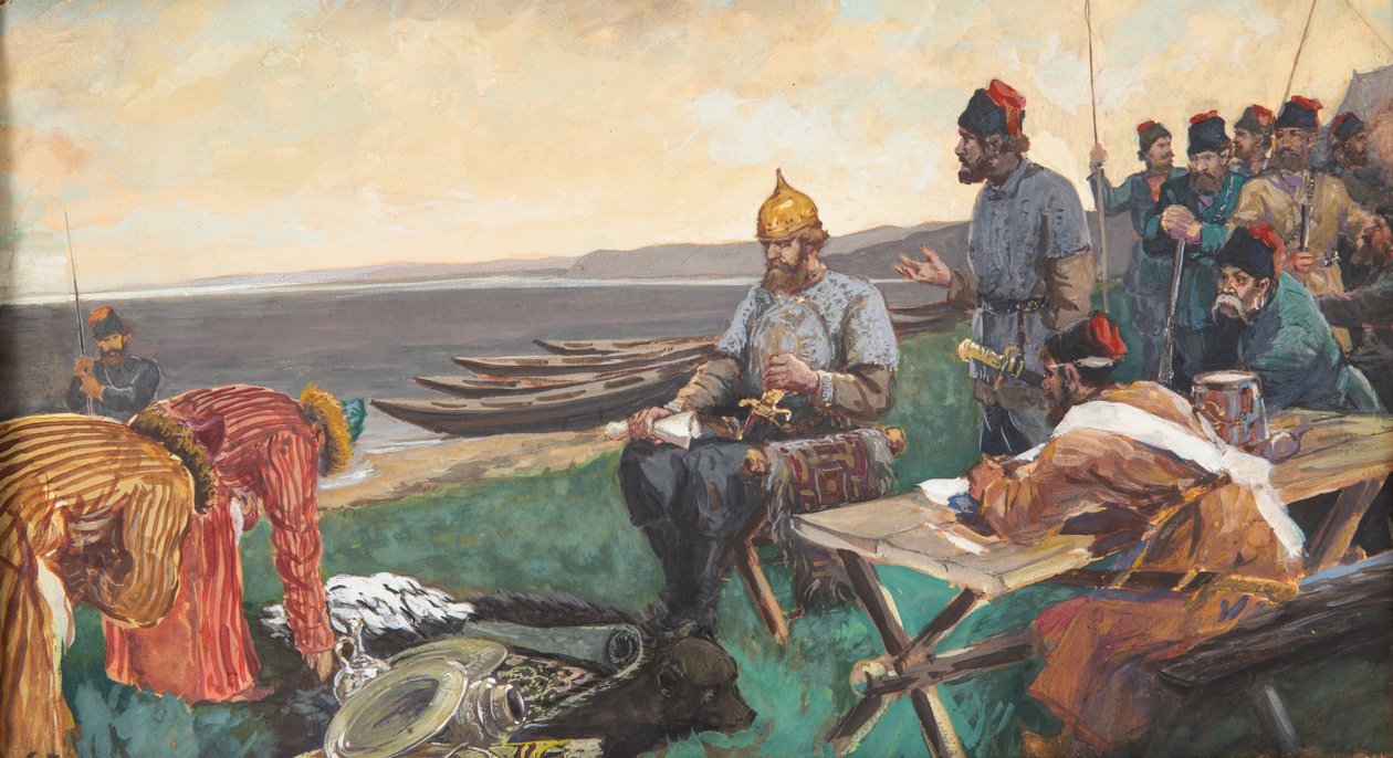 Dar, ok. 1900. autorstwa Andrei Petrovich Ryabushkin