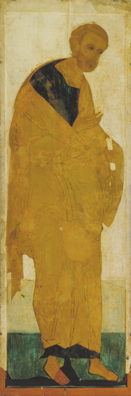 Święty Piotr. Od Deisusa Tier autorstwa Andrei Rublev