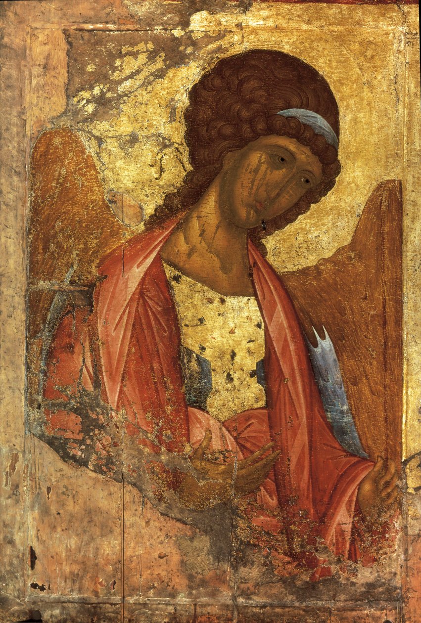 Archanioł Michał (ikona rosyjska), autorstwa Andrieja Rublowa lub Andreja Rubljova (1360-1430), malowany w latach 1410-1420 (malarstwo na drewnie) autorstwa Andrei Rublev