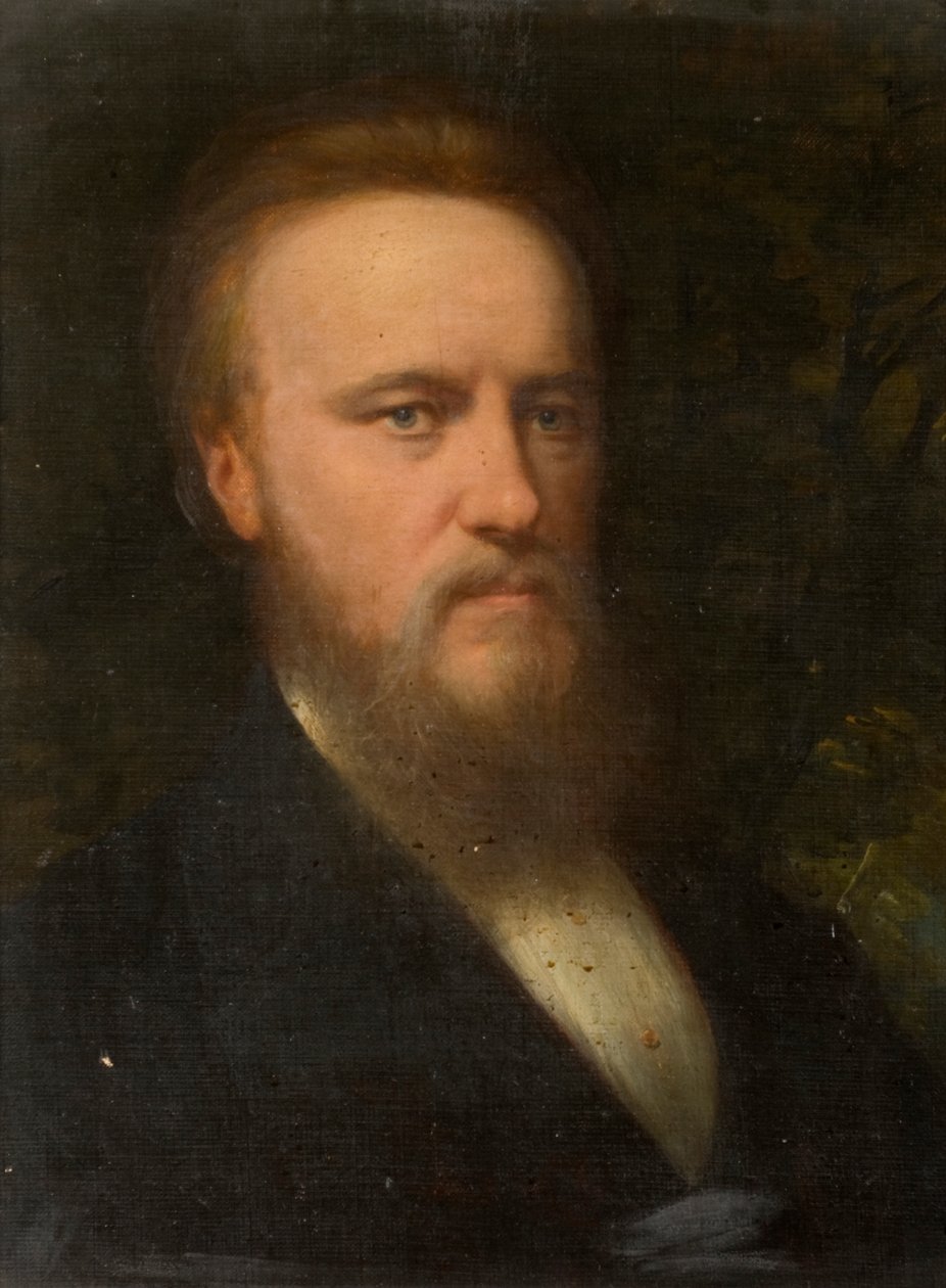 Portret Williama Glovera autorstwa Andrew Carrick Gow