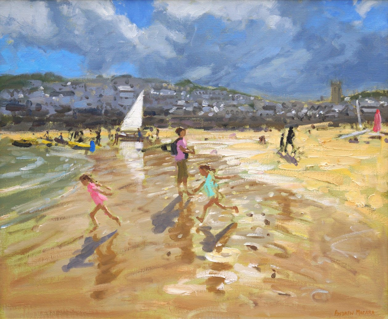Sierpień w St Ives 2013 autorstwa Andrew Macara