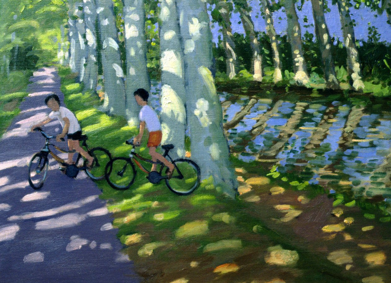 Canal du Midi, Francja autorstwa Andrew Macara