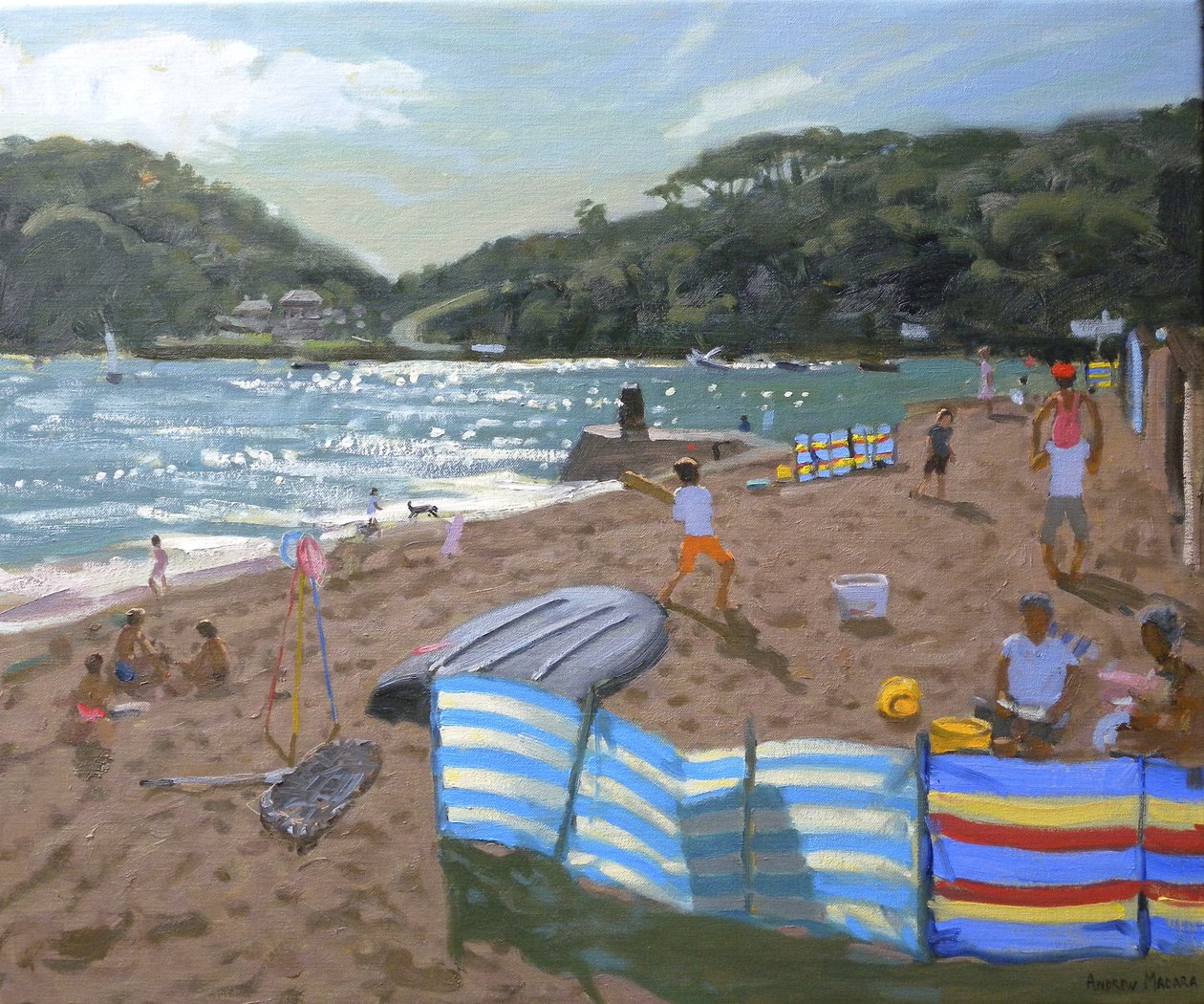 Krykiet, Teignmouth, autorstwa Andrew Macara
