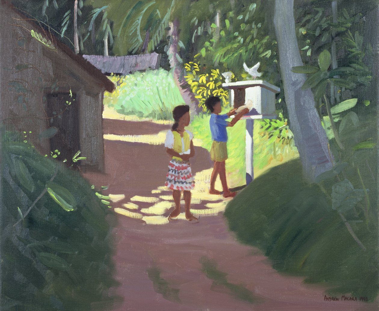 Gołębnik, Bentota, Sri Lanka, 1998 autorstwa Andrew Macara