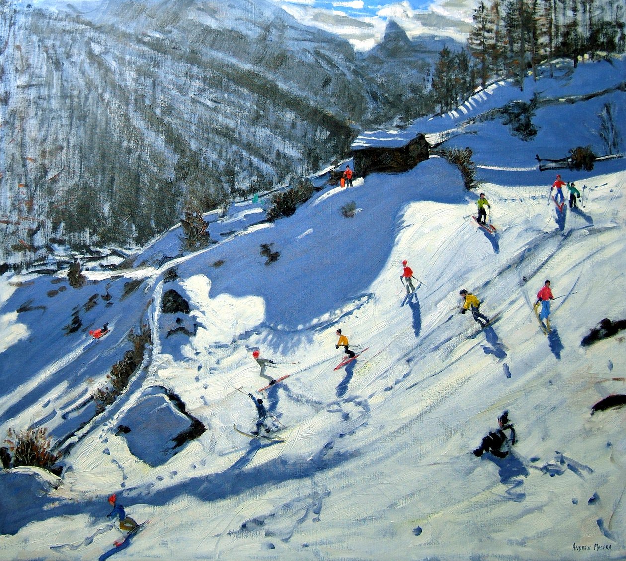 Matterhorn, Zermatt autorstwa Andrew Macara