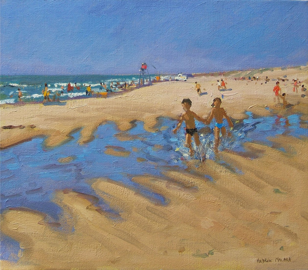 Montalivet, Francja autorstwa Andrew Macara