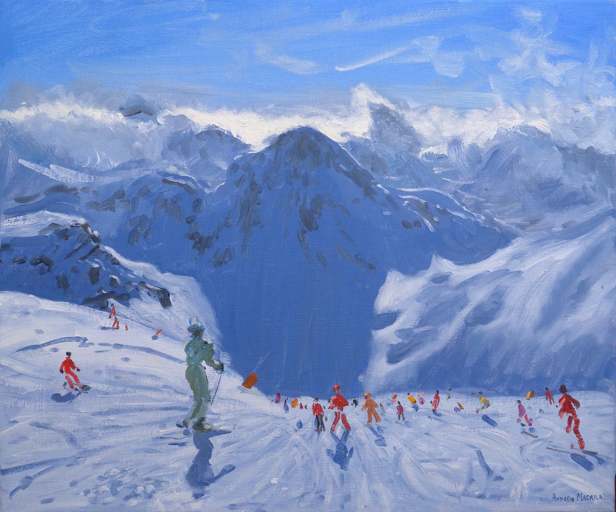 Cień góry, 2009 autorstwa Andrew Macara