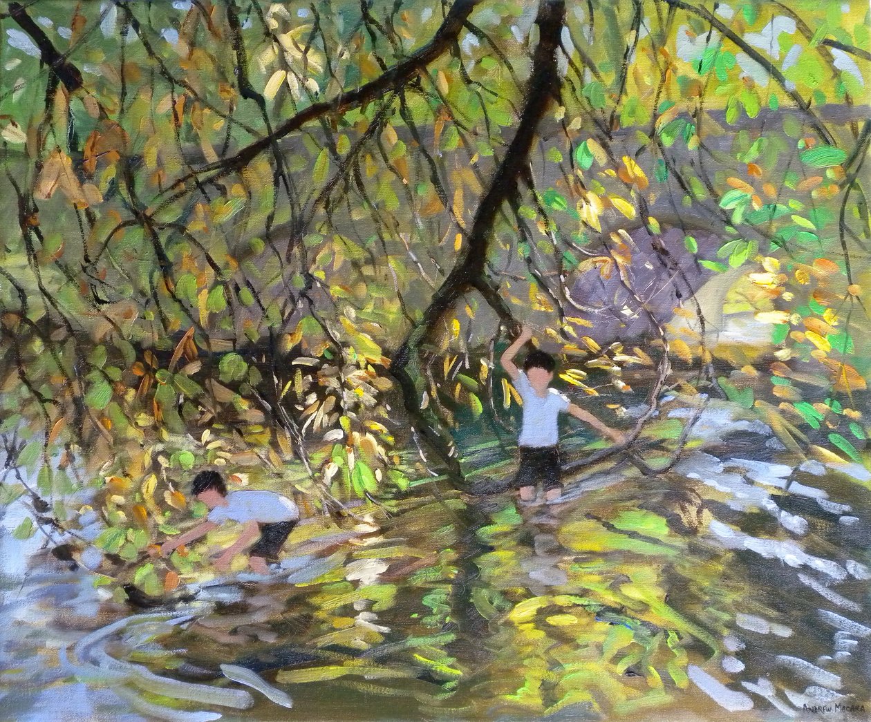Rzeka Wye, 2008 autorstwa Andrew Macara