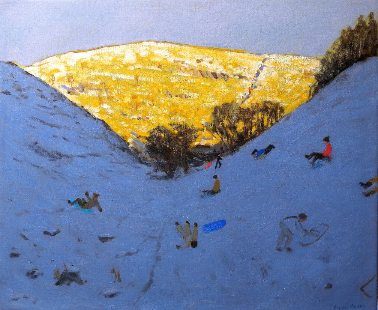 Słońce i śnieg, 2007 autorstwa Andrew Macara