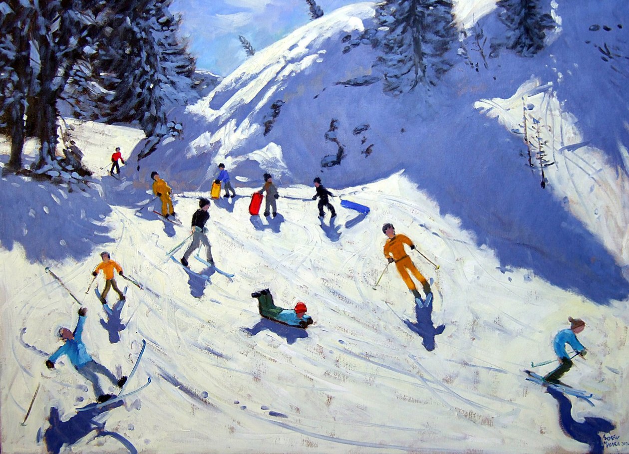 Wąwóz, Belle Plagne, 2004 autorstwa Andrew Macara