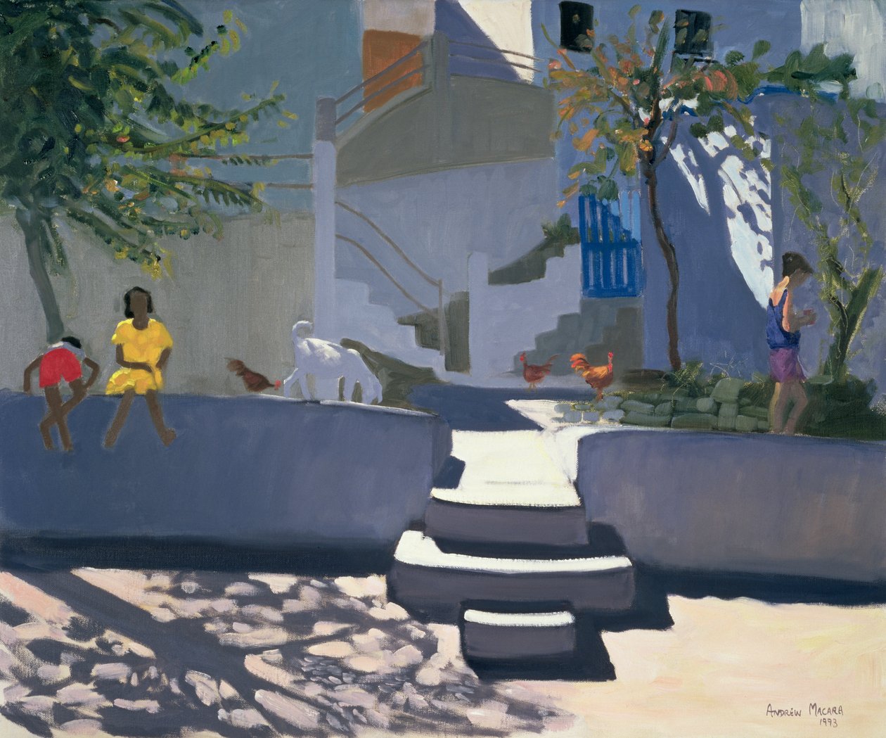 Żółta Sukienka, Kos, 1993 autorstwa Andrew Macara