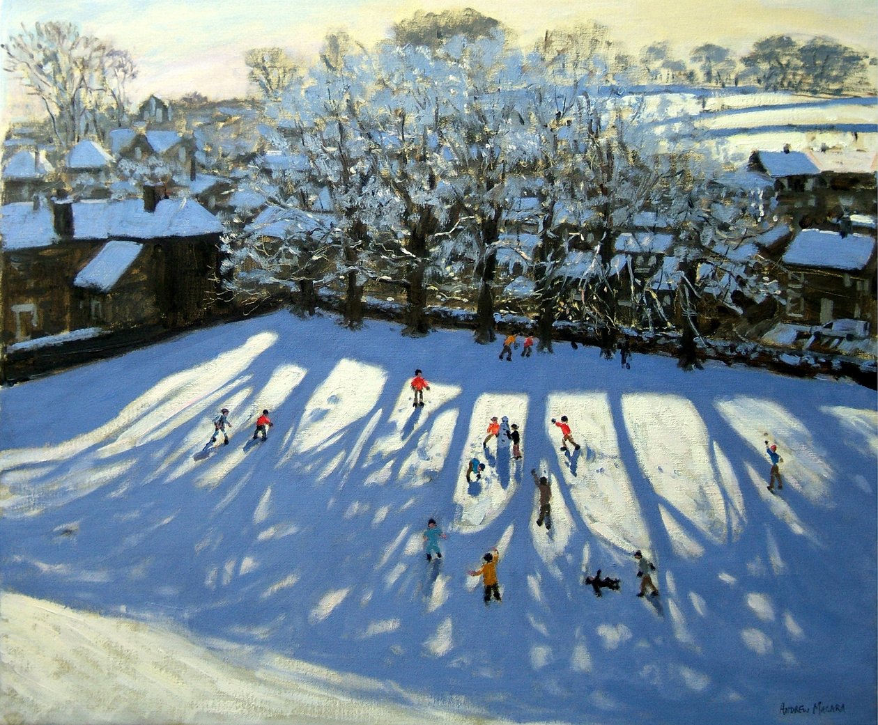 Tideswell Derbyshire autorstwa Andrew Macara