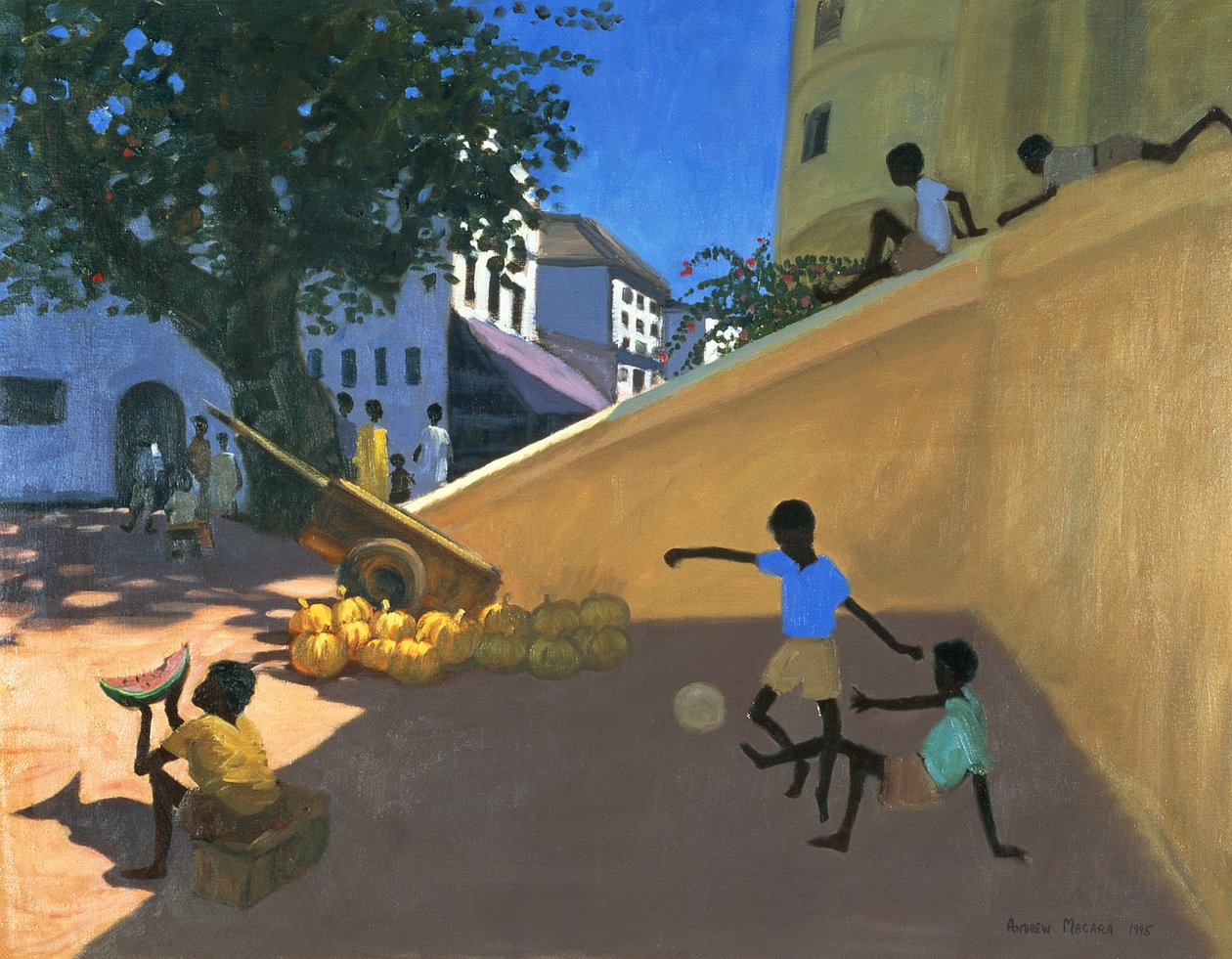 Arbuzy, Lamu, Kenia, 1995 autorstwa Andrew Macara