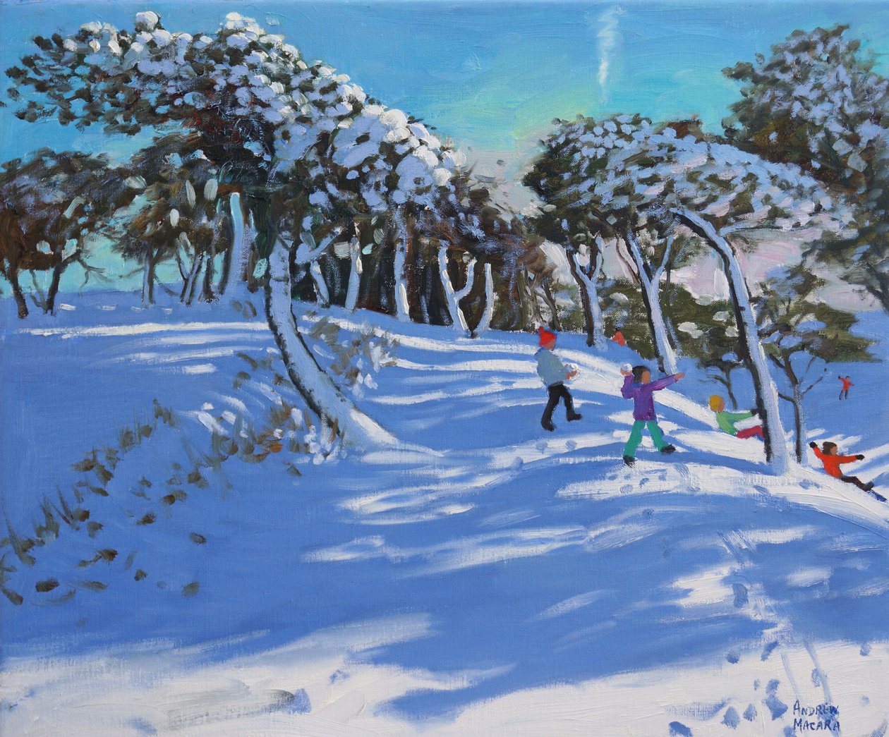 Zima, Ladmanlow, Derbyshire, 2013, autorstwa Andrew Macara