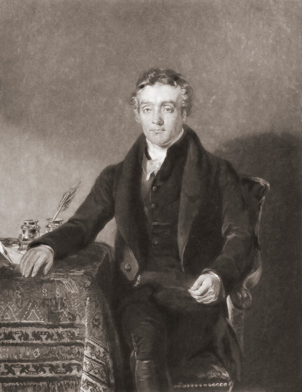 Thomasa Chalmersa. Portret. (wydrukować) autorstwa Andrew (after) Geddes