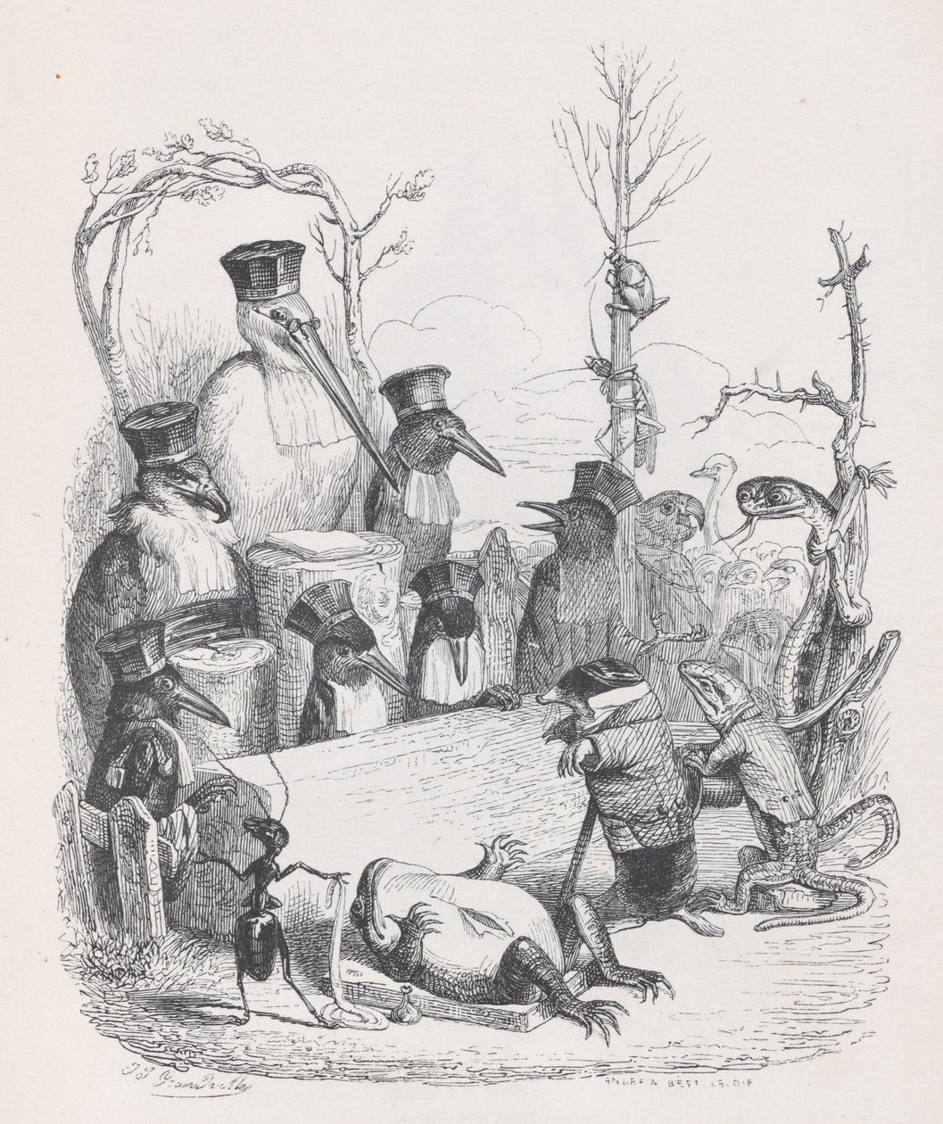 Im dalej idziemy, tym mniej wnikamy w straszliwą tajemnicę, której nieszczęśnicy..., ca. 1837-47. autorstwa Andrew Best Leloir