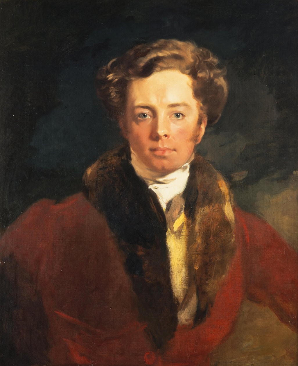 Andrew Geddes, 1783-1844. Artysta (autoportret) autorstwa Andrew Geddes
