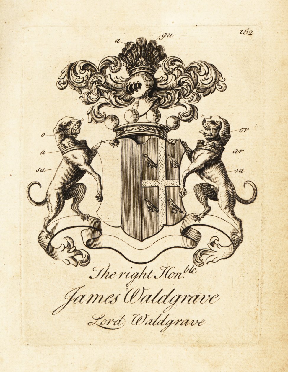 Herb szanownego Jamesa Waldgrave