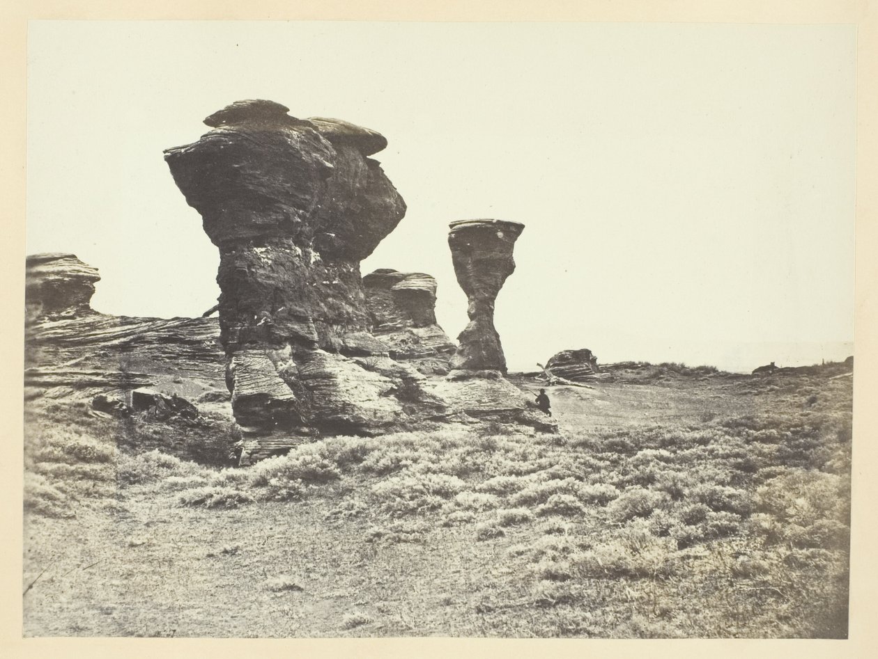 Dial Rock, Red Buttes, Laramie Plains autorstwa Andrew Joseph Russell