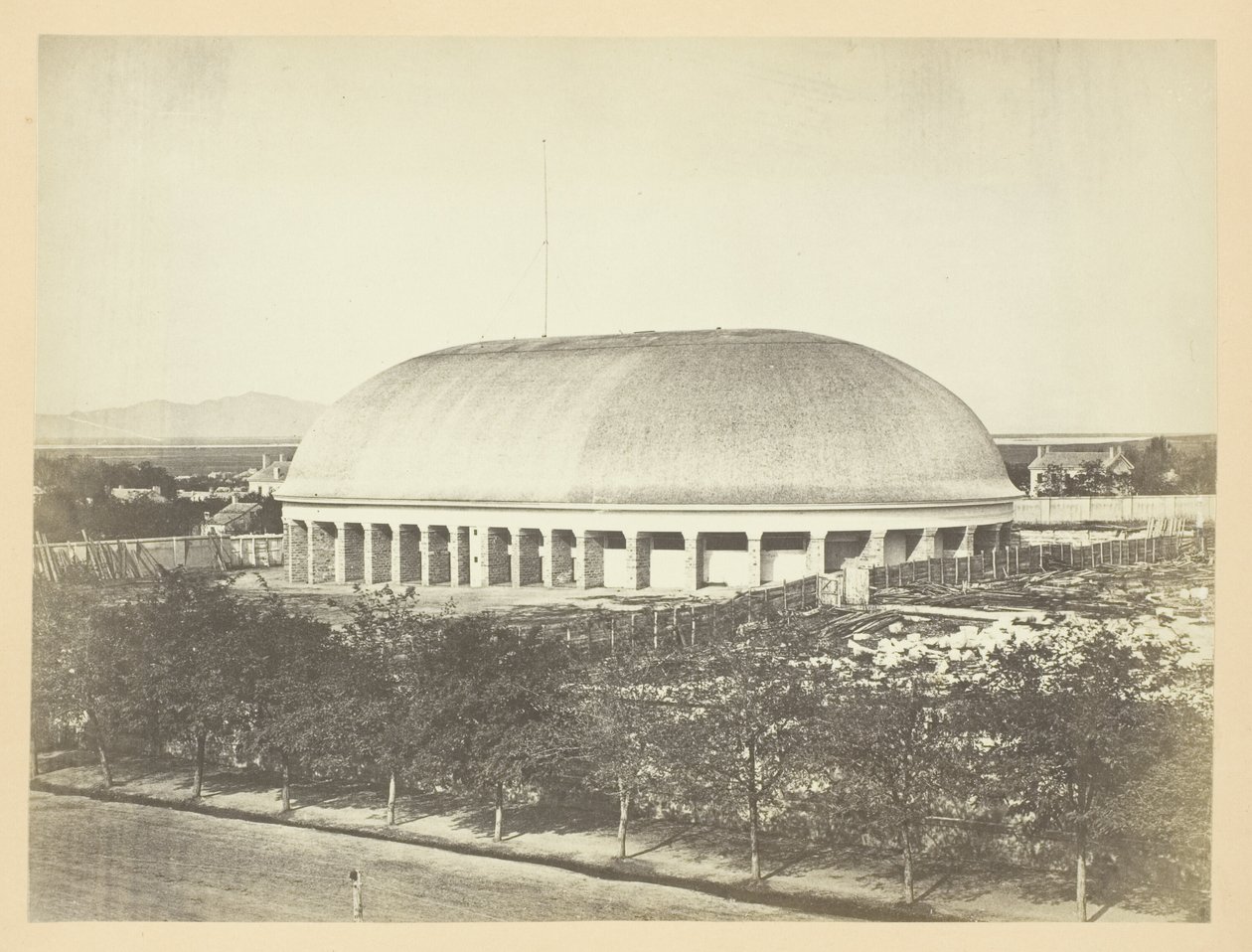 Wielki Tabernakulum Mormonów, Salt Lake City autorstwa Andrew Joseph Russell